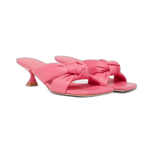 Square Toe High-Heeled Sandals