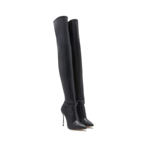 Blade 100Mm Thigh-High Boots