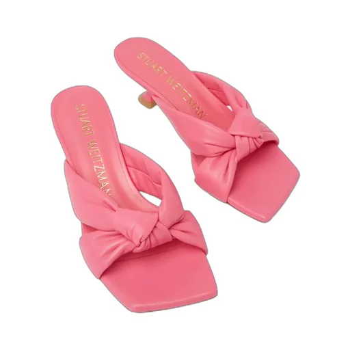Square Toe High-Heeled Sandals