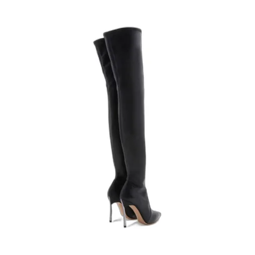 Blade 100Mm Thigh-High Boots