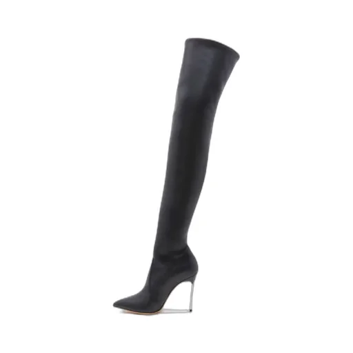Blade 100Mm Thigh-High Boots