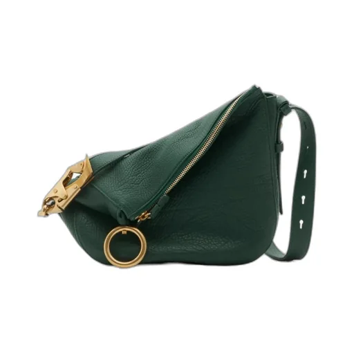 Burberry Small Knight Zipped Shoulder Bag