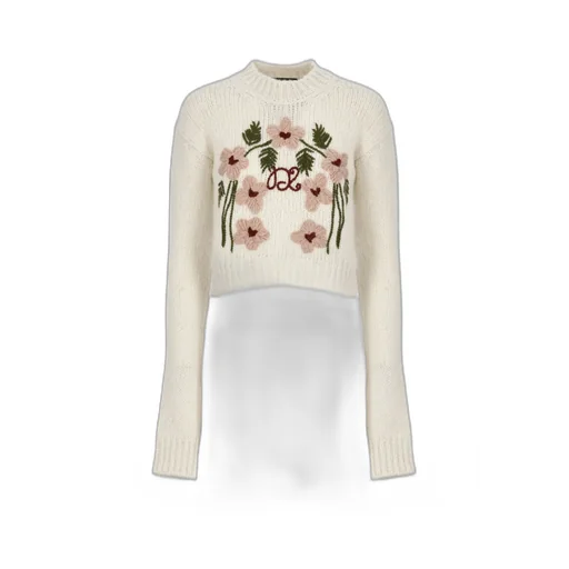 Dsquared2 Floral Embroidered Crewneck Jumper