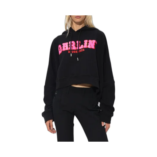 Dsquared2 Logo Printed Drawstring Hoodie
