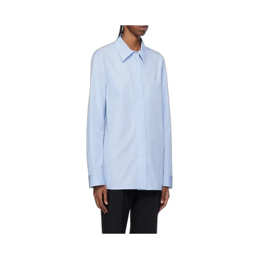 Jil Sander Long Sleeved Striped Shirt