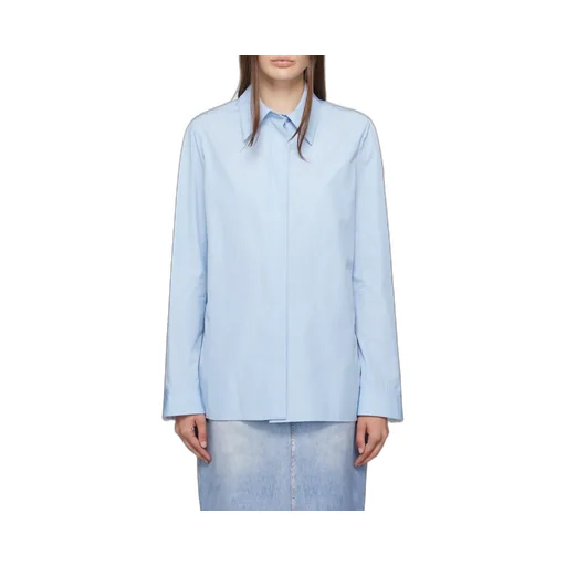 Jil Sander Long Sleeved Striped Shirt