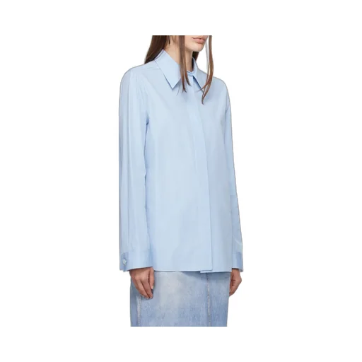 Jil Sander Long Sleeved Striped Shirt
