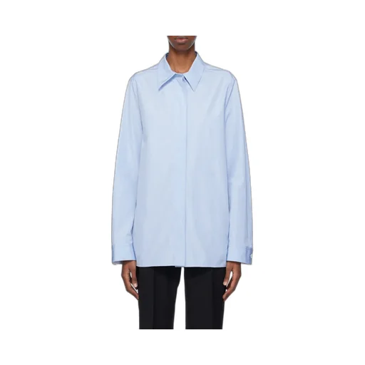 Jil Sander Long Sleeved Striped Shirt