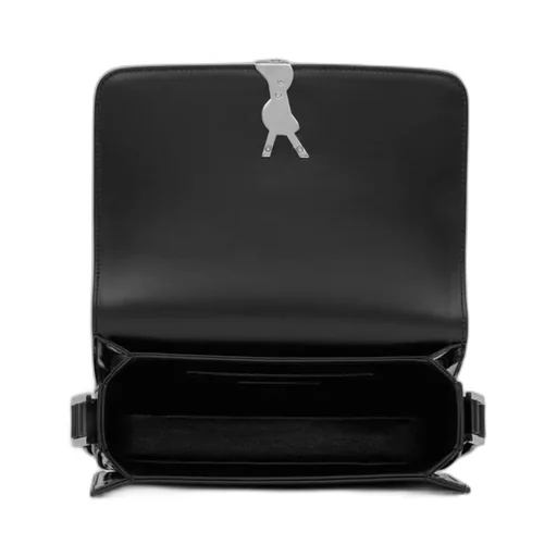 Saint Laurent Solferino Logo Plaque Medium Shoulder Bag