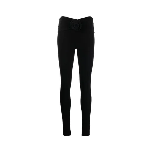 Magda Butrym Flower Embellished Skinny Leggings