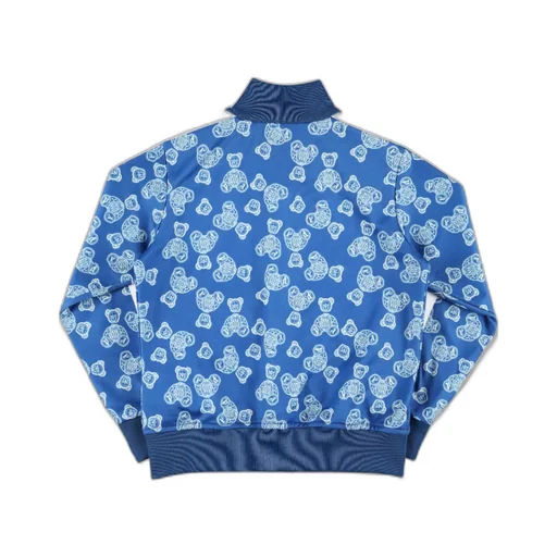 Palm Angels Kids All-Over Graphic Printed Zip-Up Sweatshirt
