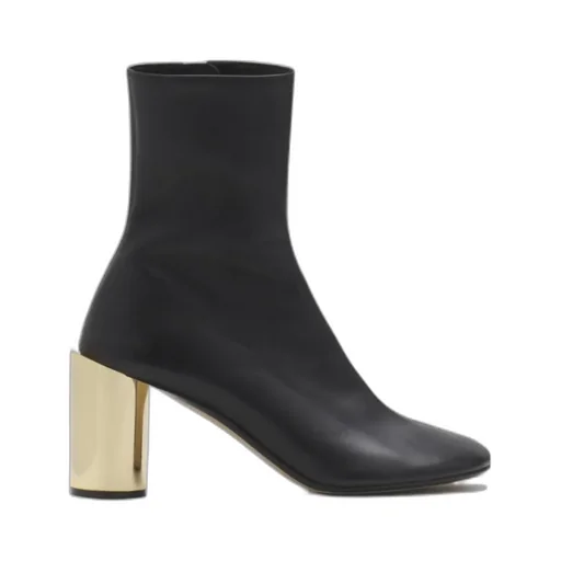 Lanvin Round-Toe Side Zipped Boots