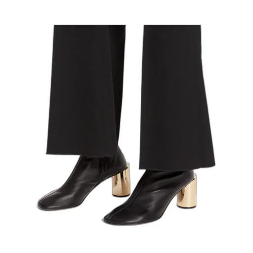 Lanvin Round-Toe Side Zipped Boots