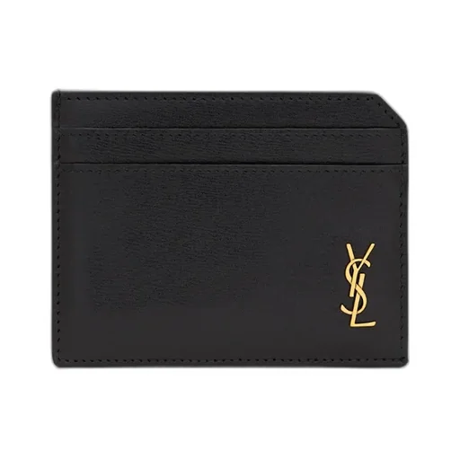 Saint Laurent Tiny Cassandre Open Card Case