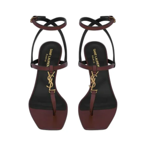 Cassandra Sandals In Smooth Leather