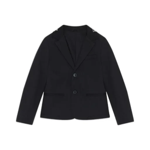Emporio Armani Kids Single-Breasted Tailored Blazer