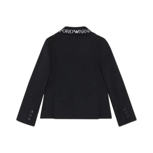 Emporio Armani Kids Single-Breasted Tailored Blazer