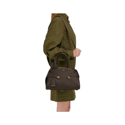 Salvatore Ferragamo Hug Bicolor Handbag