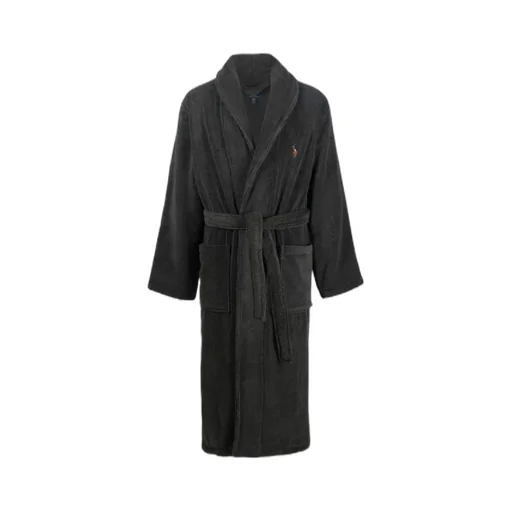 Logo-Embroidered Terry-Cloth Robe