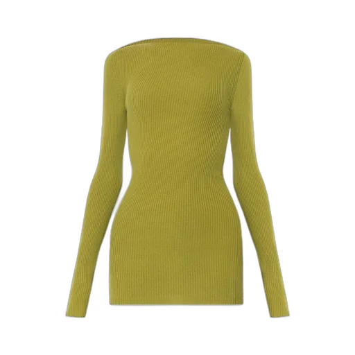 Cut-Out Ribbed Jumper