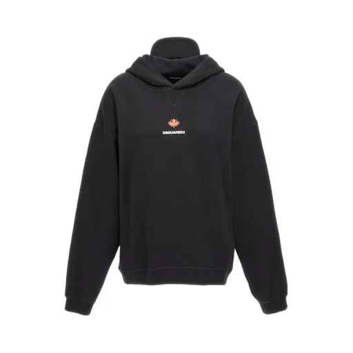 Dsquared2 Logo Printed Long Sleeved Hoodie