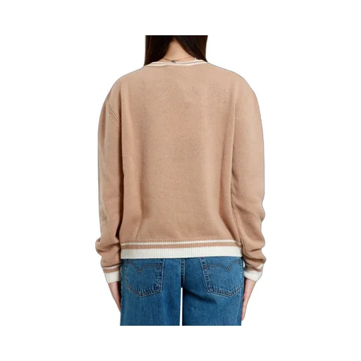 Msgm Crewneck Knitted Jumper