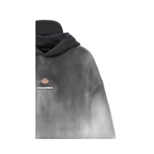 Dsquared2 Logo Printed Long Sleeved Hoodie