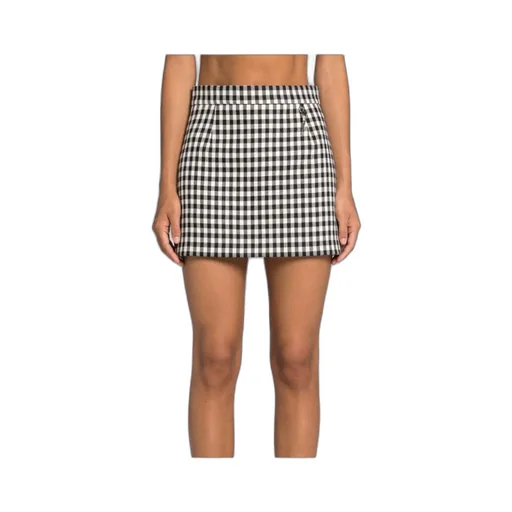 Plaid High-Rise Miniskirt