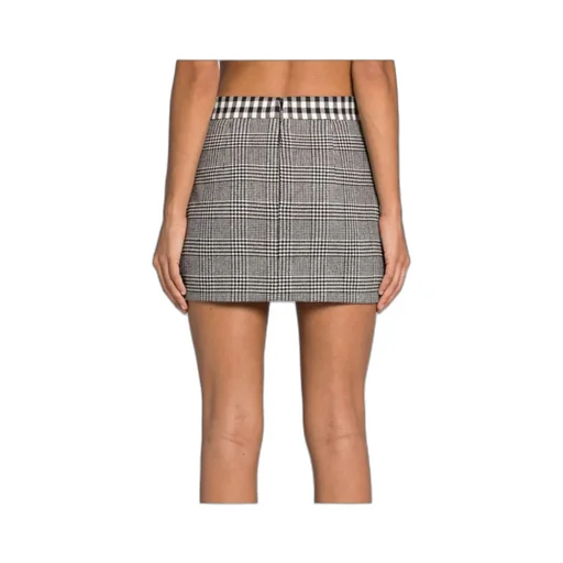 Plaid High-Rise Miniskirt