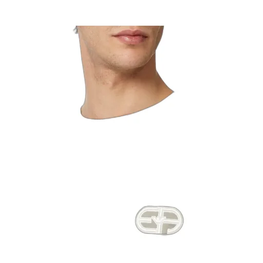 Emporio Armani Logo Patch Crewneck Sweatshirt