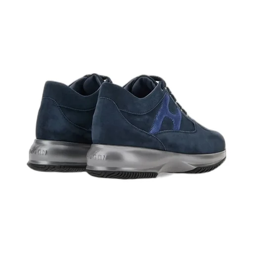 Interactive Low-Top Suede Sneakers