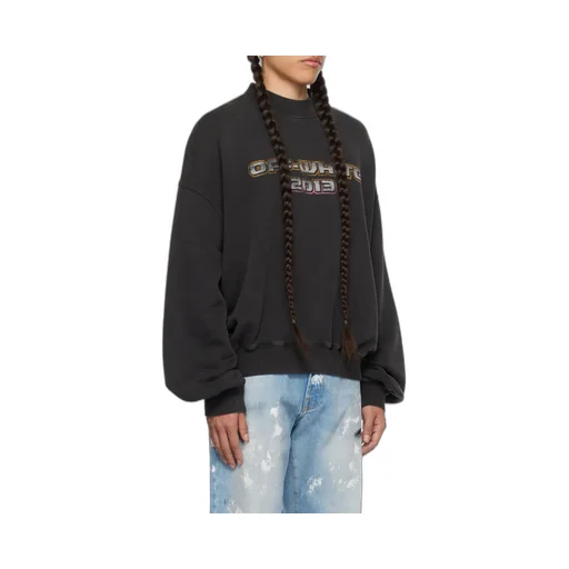 Off-White Logo Printed Crewneck Sweatshirt