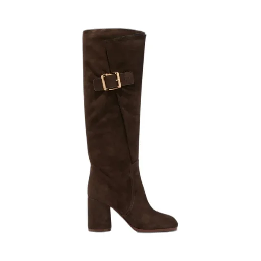 Cleo Kate 85Mm Suede Boots