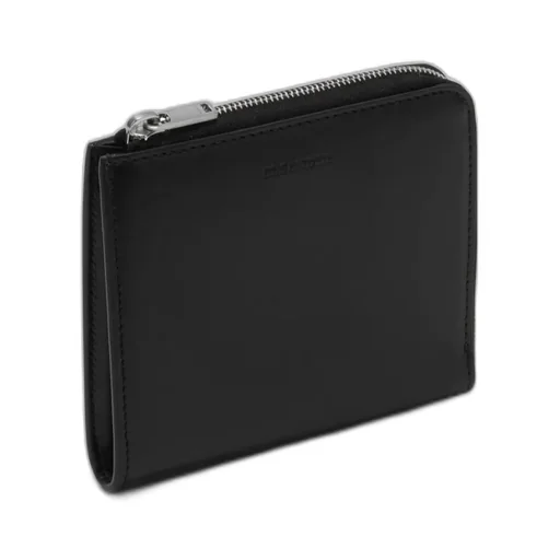 Jil Sander Logo Embossed Zipped Cardholder