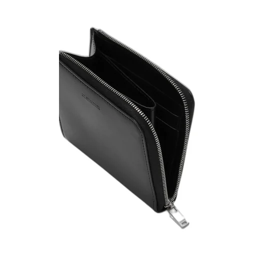 Jil Sander Logo Embossed Zipped Cardholder