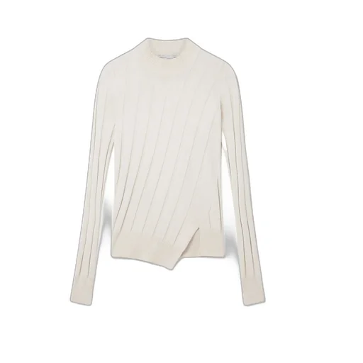 High-Neck Long-Sleeves Sweater