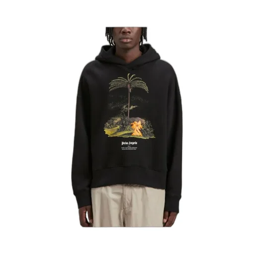 Palm Angels Enzo From The Tropics Long Sleeved Hoodie