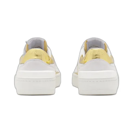 Lanvin Panelled Lace-Up Sneakers