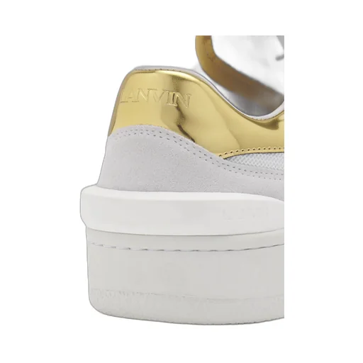 Lanvin Panelled Lace-Up Sneakers