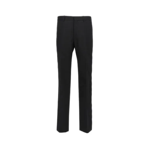 Off-White High Waist Straight Leg Pants