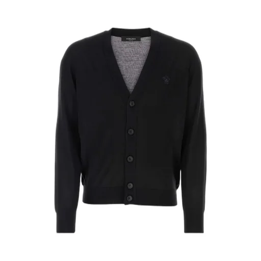 Medusa Head Embroidered Cardigan