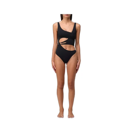 Off-White One-Piece Sleeveless Swimsuit