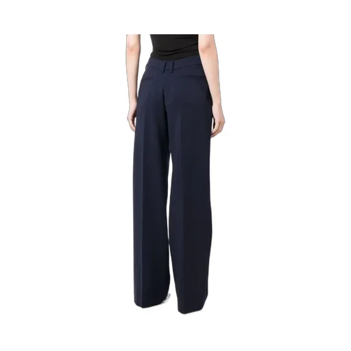 Off-White High Waist Straight Leg Pants