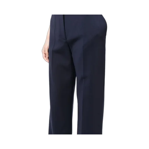 Off-White High Waist Straight Leg Pants