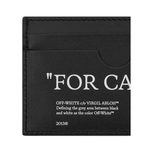 Quote Leather Cardholder