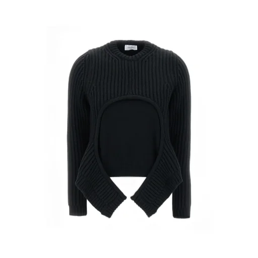 Off-White Cut-Out Crewneck Jumper