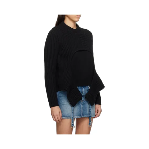 Off-White Cut-Out Crewneck Jumper