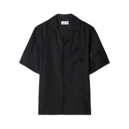Off-White Buttoned Short-Sleeved Shirt