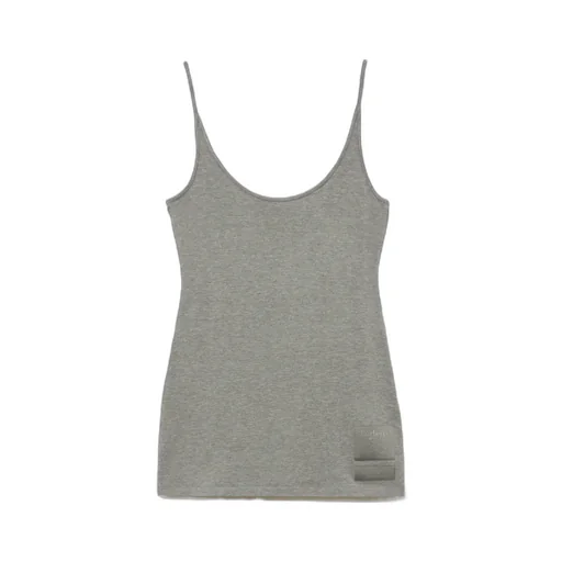 Ekd Scoop-Neck Cotton Top