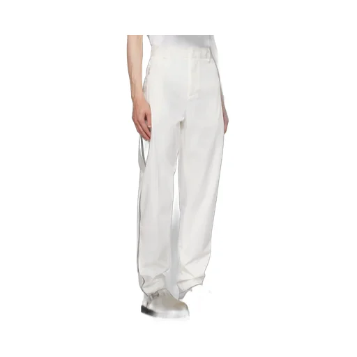 Moncler Side Stripe Pleated-Front Trousers